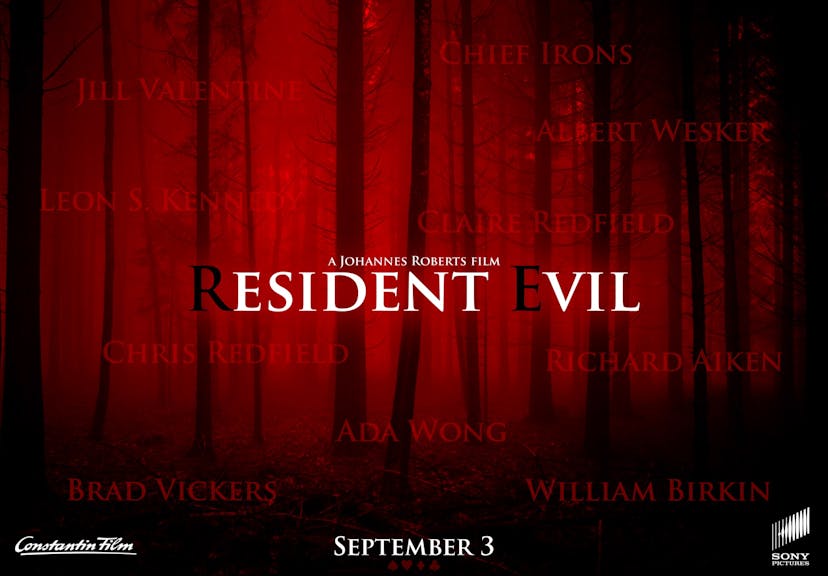 Reboot de Resident Evil nos cinemas ganha primeiro pôster